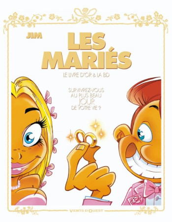 COFFRET LES MARIES : LES MARIES + LIVRE D'OR - JIM - VENTS D'OUEST