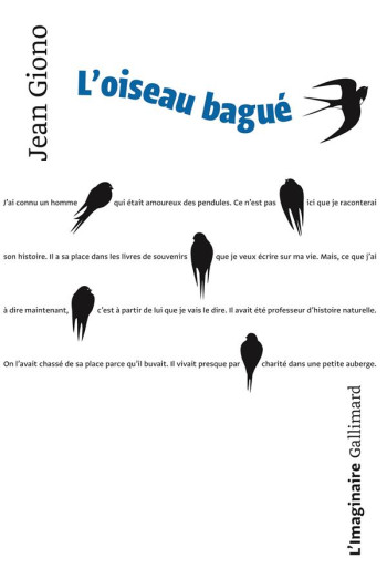 L'OISEAU BAGUE - GIONO JEAN - GALLIMARD L'OISEAU BAGUE - GIONO JEAN - GALLIMARD