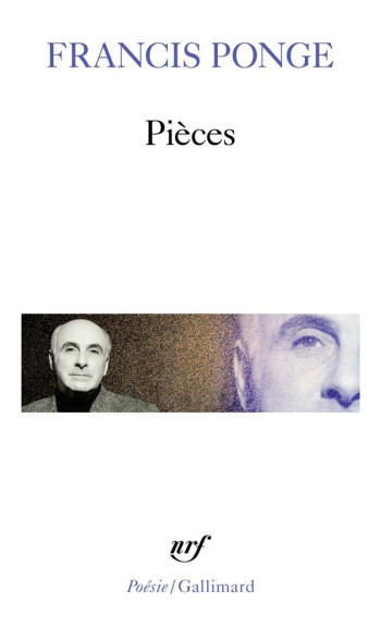 PIECES - PONGE FRANCIS - GALLIMARD