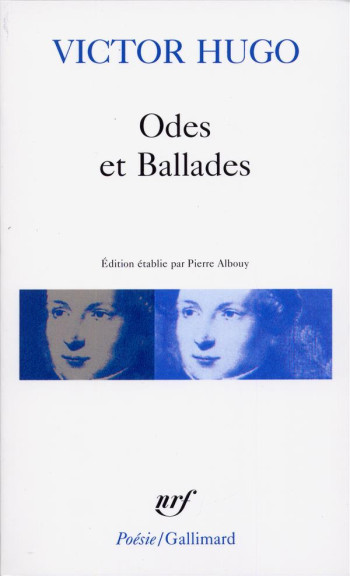 ODES ET BALLADES - HUGO VICTOR - GALLIMARD