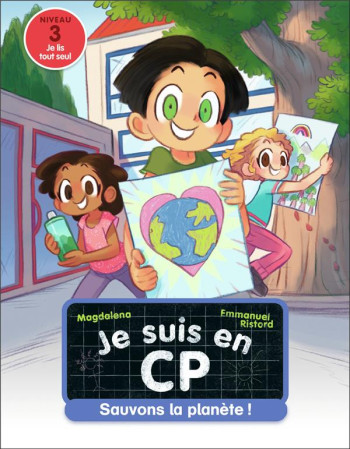 JE SUIS EN CP - T33 - SAUVONS LA PLANETE ! - NIVEAU 3 - MAGDALENA - FLAMMARION