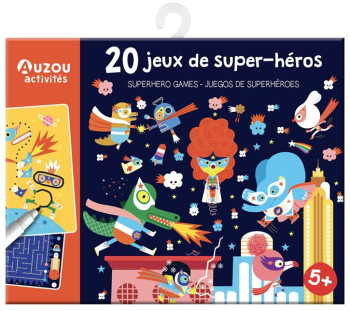 MA POCHETTE DE JEUX - 20 JEUX DE SUPER-HEROS - MERCIER JULIE - NC