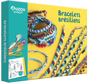 MON COFFRET D'ARTISTE - BRACELETS BRÉSILIENS -  Shiilia - AUZOU