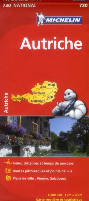 CARTE NATIONALE AUTRICHE - XXX - MICHELIN