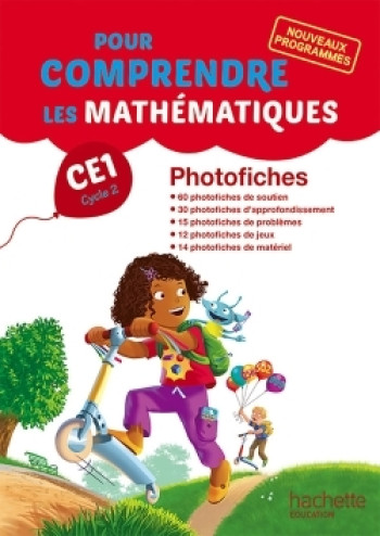 POUR COMPRENDRE LES MATHÉMATIQUES CE1 - PHOTOFICHES - ED. 2016 - Paul Bramand - HACHETTE EDUC