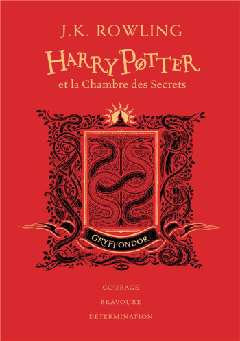 HARRY POTTER - II - HARRY POTTER ET LA CHAMBRE DES SECRETS - GRYFFONDOR - ROWLING J.K. - GALLIMARD