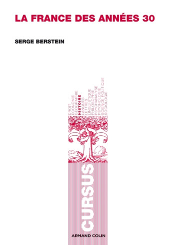 LA FRANCE DES ANNÉES 30 - 5E ÉD. - Serge Berstein - ARMAND COLIN