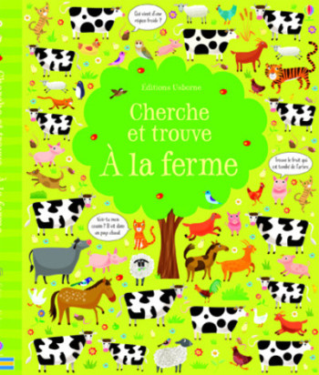 A LA FERME - CHERCHE ET TROUVE - Kirsteen Robson - USBORNE