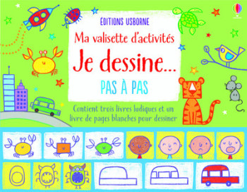 MA VALISETTE D'ACTIVITES JE DESSINE... PAS A PAS - Fiona Watt - USBORNE