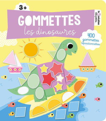 GOMMETTES - DINOSAURES - Lucile Ahrweiller - DEUX COQS D OR