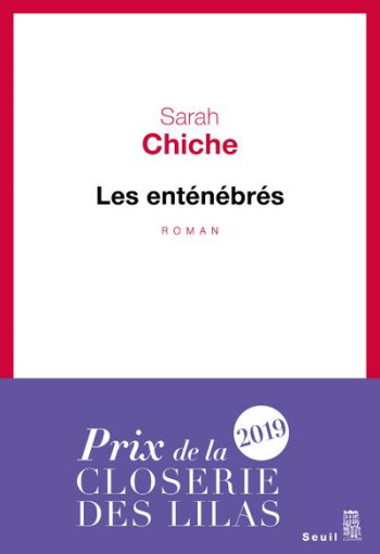 LES ENTENEBRES - CHICHE SARAH - SEUIL