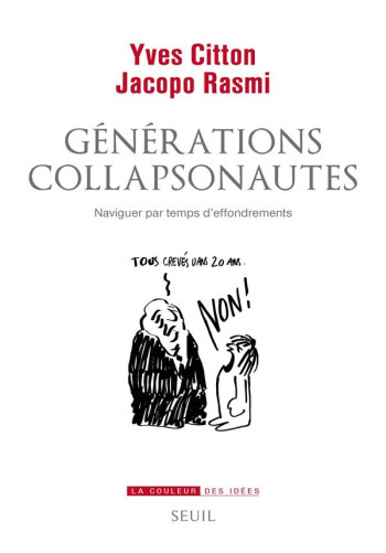 GENERATIONS COLLAPSONAUTES - NAVIGUER PAR TEMPS D'EFFONDREMENTS - RASMI JACOPO - SEUIL