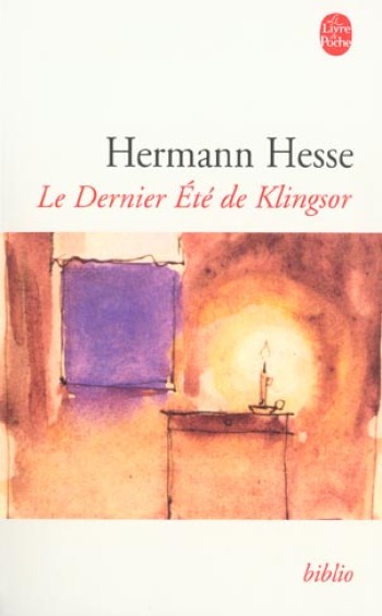 LE DERNIER ETE DE KLINGSOR - HESSE HERMANN - LGF/Livre de Poche