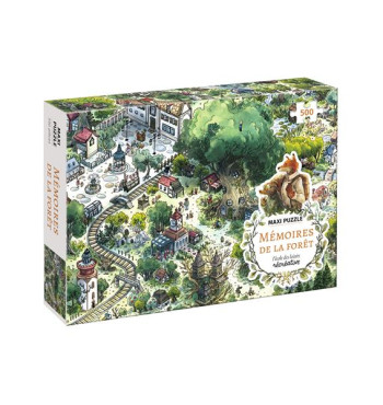 MEMOIRES DE LA FORET - PUZZLE DE 500 PIECES - BRUN-ARNAUD MICKAEL - NC