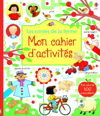 MON CAHIER D'ACTIVITÉS - LES CONTES DE LA FERME - Rebecca Gilpin - USBORNE