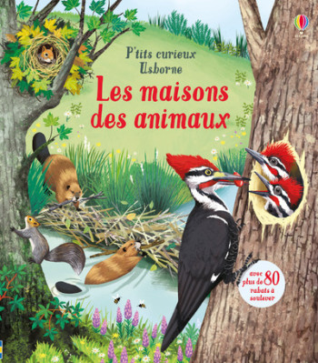 LES MAISONS DES ANIMAUX - P'TITS CURIEUX USBORNE - Emily Bone - USBORNE