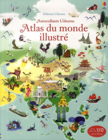 ATLAS DU MONDE ILLUSTRE - LAKE/RAGONDET - Usborne