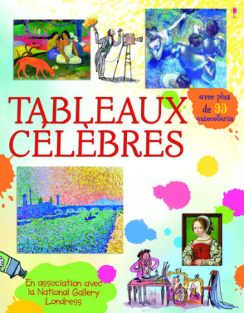 TABLEAUX CÉLÈBRES - AUTOCOLLANTS USBORNE - Megan Cullis - USBORNE