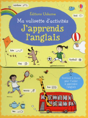 MA VALISETTE D'ACTIVITES - J'APPRENDS L'ANGLAIS -  Collectif - USBORNE