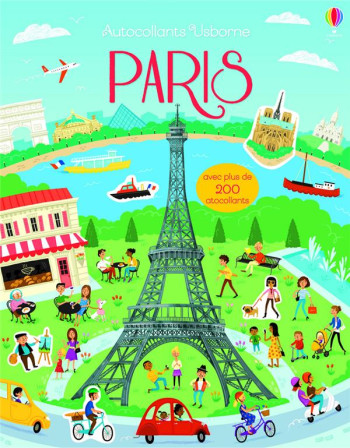 PARIS - PREMIERS AUTOCOLLANTS - DES 3 ANS - MACLAINE JAMES - Usborne