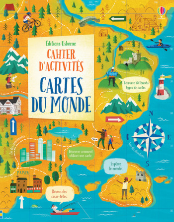 CARTES DU MONDE - CAHIERS D'ACTIVITÉS - Eddie Reynolds - USBORNE