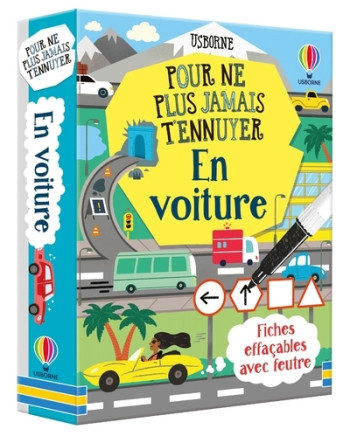 EN VOITURE - POUR NE PLUS JAMAIS T'ENNUYER - Lan Cook - USBORNE