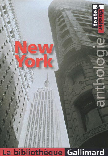 NEW YORK - COLLECTIF - GALLIMARD