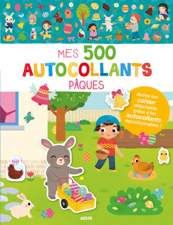 MES TOUT PREMIERS AUTOCOLLANTS - MES 500 AUTOCOLLANTS - PAQUES - WU YI-HSUAN - AUZOU