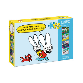 MES PUZZLES SUPRA MEGA RIGOLOS - (4 PUZZLES EVOLUTIFS) - BLAKE STEPHANIE - EDL