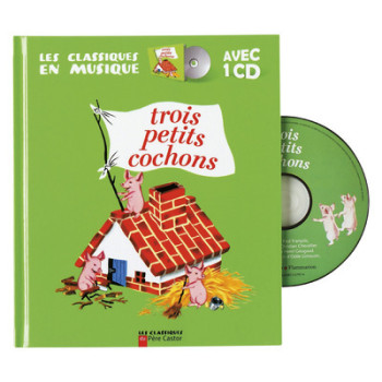 ALBUM ET CD - 3 PETITS COCHONS - COLLECTIF - NATHAN