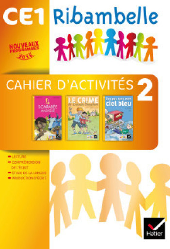 RIBAMBELLE CE1 SERIE JAUNE ED. 2016 - CAHIER D'ACTIVITES 2 + LIVRET D'ENTRAINEMENT 2 - XXX - HATIER