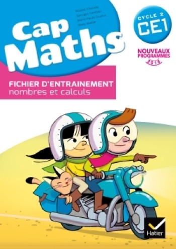 CAP MATHS CE1 ED. 2016 - FICHIER D'ENTRAINEMENT + CAHIER DE GEOMETRIE + DICO MATHS - XXX - HATIER