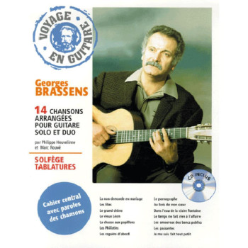 VOYAGE EN GUITARE GEORGES BRASSENS - XXX - HIT DIFFUSION