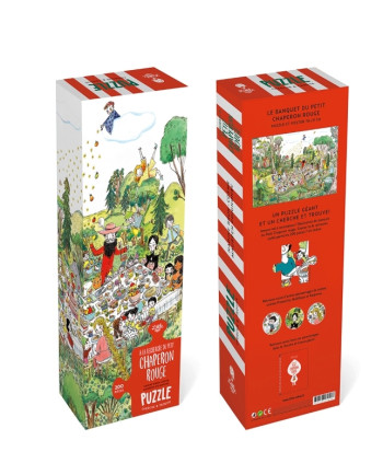 JEUX - A LA RECHERCHE DU PETIT - PUZZLE GEANT A LA RECHERCHE DU PETIT CHAPERON ROUGE - XXX - LITTLE URBAN