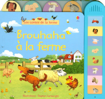 BROUHAHA A LA FERME - LES CONTES DE LA FERME - BROOKS/CARTWRIGHT - USBORNE