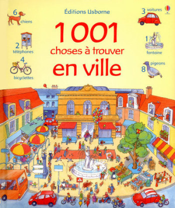 1001 CHOSES A TROUVER EN VILLE - MILBOURNE/GOWER - USBORNE