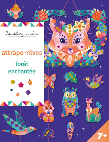 ATTRAPE-RÊVES FORÊT ENCHANTÉE - POCHETTE AVEC ACCESSOIRES - SILEO CINZIA - DEUX COQS D OR