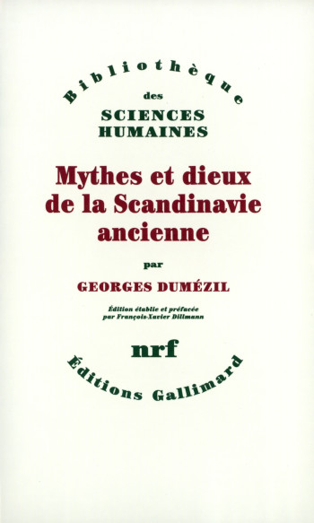 MYTHES ET DIEUX DE LA SCANDINAVIE ANCIENNE - DUMEZIL GEORGES - GALLIMARD