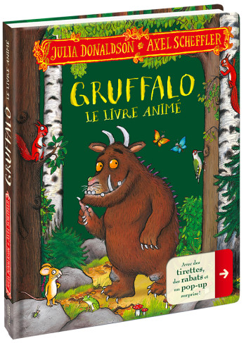 GRUFFALO - LE LIVRE ANIME - DONALDSON/SCHEFFLER - GALLIMARD JEUNE