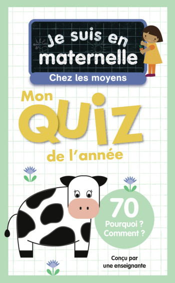 JE SUIS EN MATERNELLE, CHEZ LES MOYENS - MON QUIZ DE L'ANNÉE - CHEF D'HOTEL ASTRID - PERE CASTOR