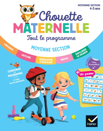 CHOUETTE MATERNELLE - TOUT LE PROGRAMME MS - 4 ANS - PONCHON CHRISTINE - HATIER