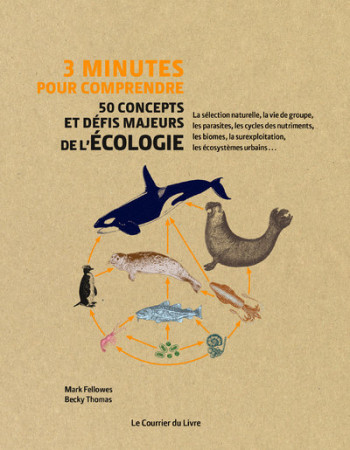 3 MINUTES POUR COMPRENDRE 50 CONCEPTS ET DEFIS MAJEURS DE L'ECOLOGIE - FELLOWES/THOMAS - COURRIER LIVRE