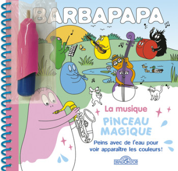 BARBAPAPA - PINCEAU MAGIQUE - LA MUSIQUE - TAYLOR - DRAGON D OR