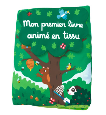 MON PREMIER LIVRE ANIME EN TISSU - SELENA ELENA - TOURBILLON