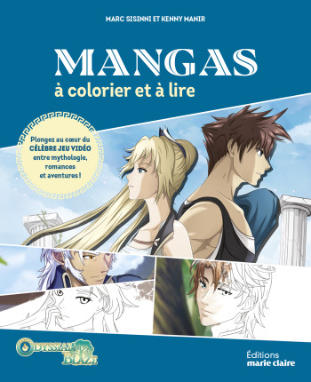 MANGAS A COLORIER ET A LIRE - ODYSSIAN BLAZE - PLONGEZ AU COEUR DU CELEBRE JEU VIDEO ENTRE MYTHOLOGI - SISINNI/MANIR - MARIE-CLAIRE