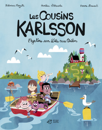 LES COUSINS KARLSSON - MYSTERE SUR L'ILE AUX GREBES - MAZETTI/D'ALMEIDA - THIERRY MAGNIER