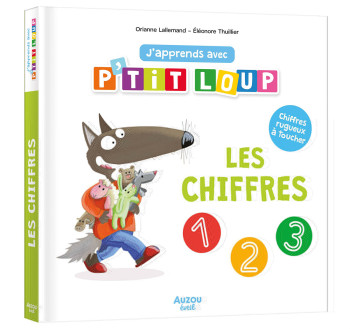 J'APPRENDS AVEC P'TIT LOUP - LES CHIFFRES - LALLEMAND/THUILLIER - AUZOU