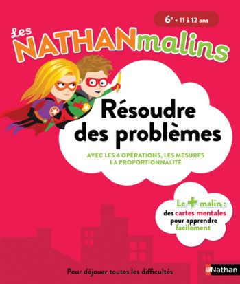 LES NATHAN MALINS 6E RÉSOUDRE DES PROBLÈMES - COLLÈGE - PETIT-JEAN ISABELLE - NATHAN LES NATHAN MALINS 6E RÉSOUDRE DES PROBLÈMES - COLLÈGE - PETIT-JEAN ISABELLE - NATHAN