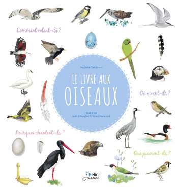 LE LIVRE AUX OISEAUX - COMMENT VOLENT-ILS ? QUE PICORENT-ILS ? OU SONT LEURS NIDS ? COMMENT CHANTENT - TORDJMAN/GUEYFIER - BELIN EDUCATION