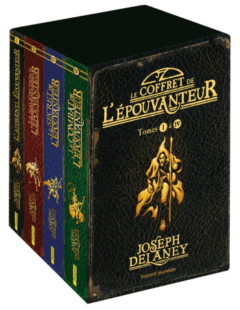 COFFRET ÉPOUVANTEUR T1 À T4 - POCHE - DELVAL MARIE-HELENE - BAYARD JEUNESSE